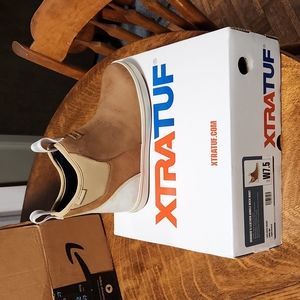 NEW XtraTuf Leather Ankle Deck Boot